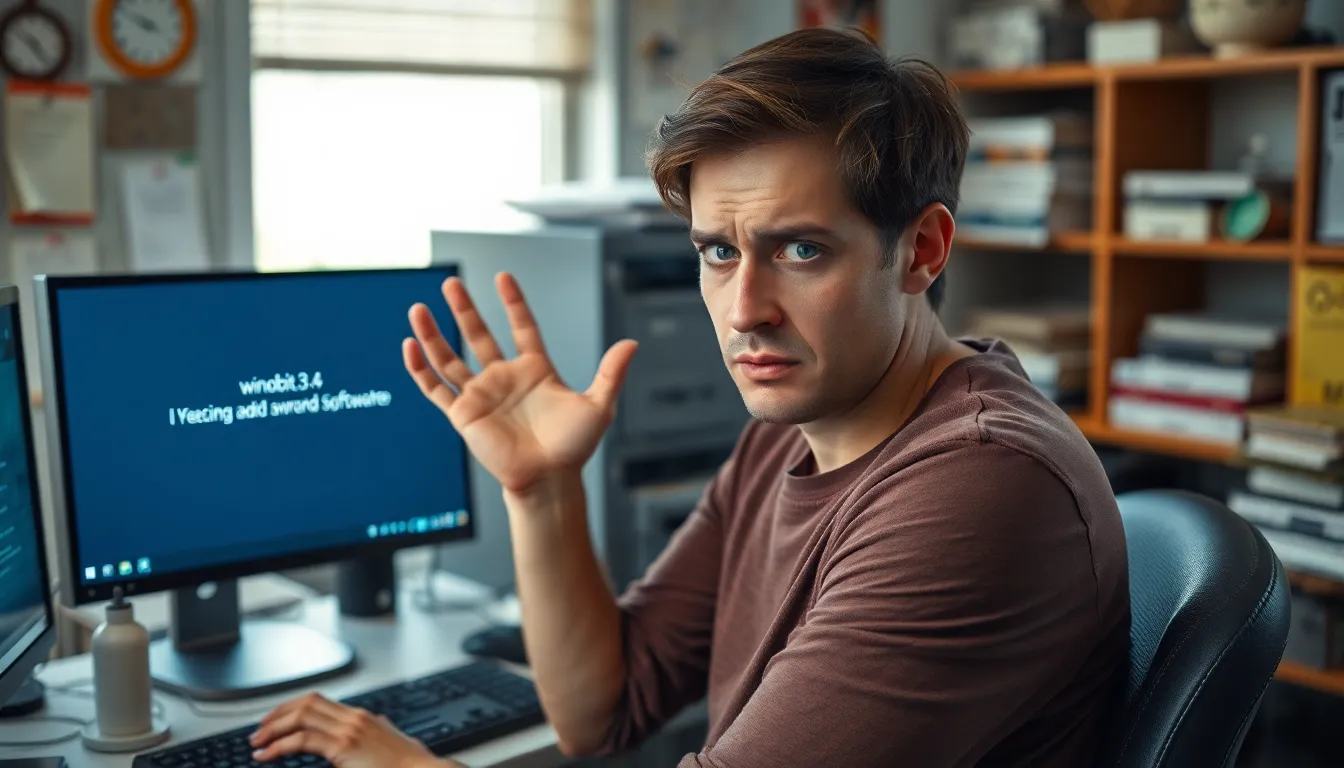 winobit3.4 software error